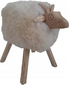 Etetőszék Bárány Állvány Báránybőr Természetes