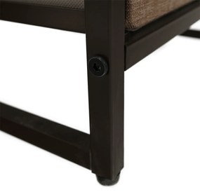 HAZEL TYP 1 szekrény szövet fiókokkal, barna, L