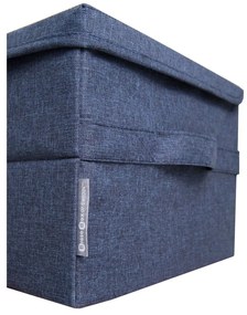 Wanda kék tárolódoboz, 30 x 20 cm - Bigso Box of Sweden