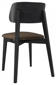 Étkezőszék KD 63 C (fekete + barna) . 1103437
