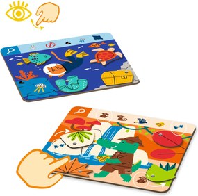 Fejlesztő játék, megfigyelés - Keress és pörgess, Kaland - Eduludo Obs Explore