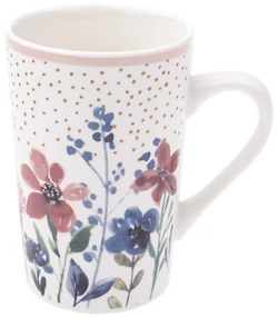 Wildflowers porcelán bögre, 370 ml