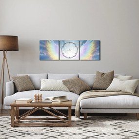 Kép - angyali aura (órával) (90x30 cm)