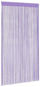 2 db lila zsinórfüggöny 140 x 250 cm