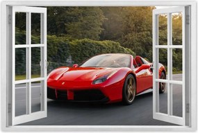 Poszterek 90x60 Piros Ferrari út