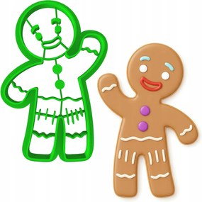 Karácsonyi Forma Karácsonyra Mézeskalács figura 8cm