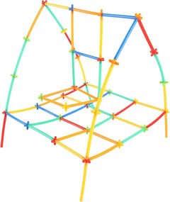 Kreatív építőpálca készlet 1200 db