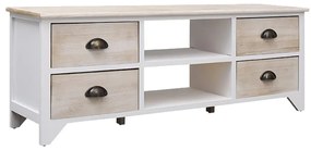 tömör császárfa TV-szekrény 108 x 30 x 40 cm
