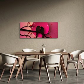 Kép - Szerelmes madarak (120x50 cm)