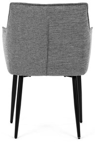Étkezőszék garnitúra DCH-J2139 GREY2, 2 db
