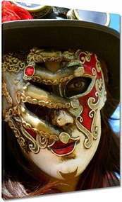 Vászonkép 70x100 Maszk farsangra