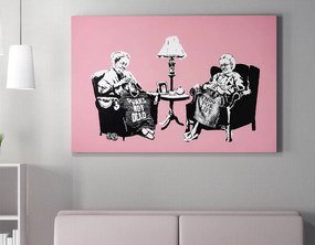 WY141 Banksy vászonkép, 50 x 70 cm