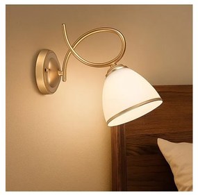 Brilagi - Fali lámpa FRED 1xE27/60W/230V arany