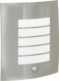 Fali Lámpa Érzékelővel 2 Db Ezüst Rozsdamentes Acél IP44