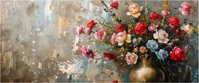 Kép - Virágváza (120x50 cm)