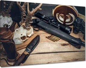 Képek 100x70 Vadászat távcső kés