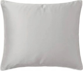 Bambusz párnahuzat 50x70 szürke, fehér bézs