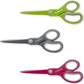 Olló, hobbi, 17 cm, STAEDTLER Noris&amp;reg; 965, vegyes színek (TS96517PBK)