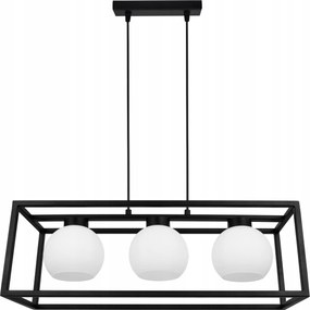 Mennyezeti LĂĄmpa LĂłgĂł CsillĂĄr Fekete Ketrec HĂĄrmas DĂszlĂ©c Ăveg Gömb