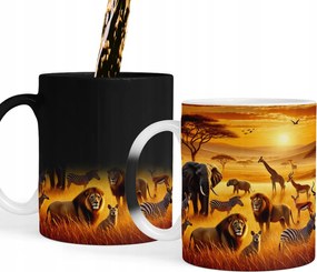 Mágikus Bögre Szafari Állatok Bögrék Ajándék Szöveg