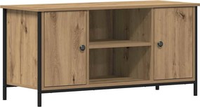 vidaXL TV szekrény kézműves tölgy 100 x 40 x 50 cm Faanyag