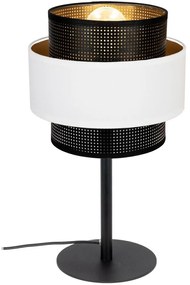 Belis Asztali lámpa NESS 1xE27/60W/230V fekete/fehér BE0860