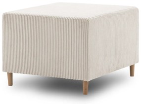 Fireze puff, kordbársony, bézs