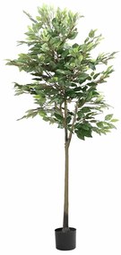 zöld mű fikusz fa 756 levéllel 170 cm