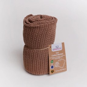 Babymatex Lili mokka gyerek pléd, 75 x 100 cm