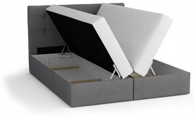 LEMON boxspring kárpitozott ágy, 180x200, itaka 14/kék