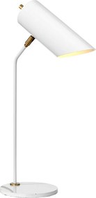 Elstead modern skandináv asztali lámpa quinto white fehér sárgaréz elsquinto-tl-wab