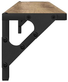 vidaXL Falpolcok 2 pcs Artisan tölgy 60 x 15 x 15,5 cm Faanyag