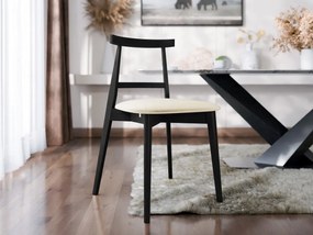 Étkezőszék KD 71 (fekete + krém) . 1103490