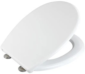 WENKO 24571100-WC VORNO NEO WC-ülőke 46x37 cm fehér/ezüst