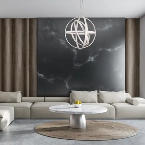 LED Csillár zsinóron COPERNICUS 1xLED/260W/230V fehér