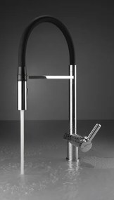 Magnetic rugalmas mosogató csaptelep, króm