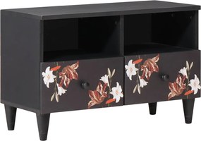 vidaXL Tároló szekrények Sokszínű 70 x 33,5 x 46 cm Tömör Mangófát