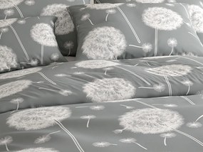 Pamut ágyneműhuzat DANDELION BLEND szürke hotel zsebes Ágyneműhuzat mérete: 70 x 90 cm | 140 x 200 cm