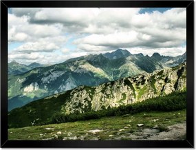 Poszterek keretben 40x30 Kilátás a Tátrából
