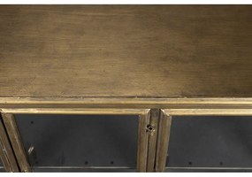 Aranyszínű fém tálalószekrény 100x80x38,5 cm Gertlush – Dutchbone