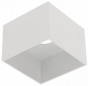 Lámpa Mennyezeti lámpatest  SAKURA, aluminium, 120x120x85 mm,IP20,1xES111 négyzet, fehér