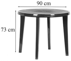 Likola 4+1 kerti bútor garnitúra szett
