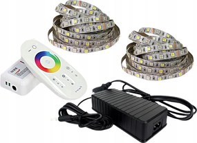 Világítás Led szalag Rgbw fehér színű távirányító 10m