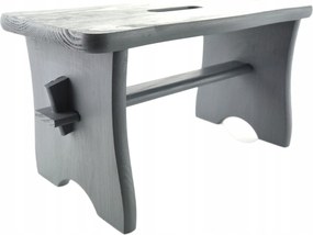 Szürke Festett Szék Zsinór Fából Készült Zsidó Fsc konyhai állvány