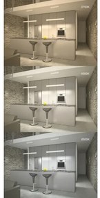 Immax Neo 07128L-LED Dimmelhető csillár LISTON arany LED/18W/230V ZigBee + távirányító Tuya