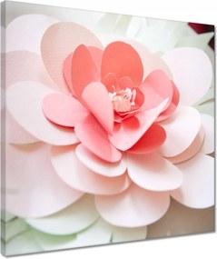 Vászonkép 40x40 Origami Virágok papírból
