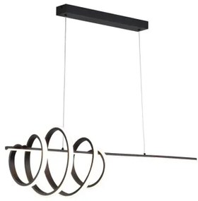 Searchlight 22510BK - LED dimmelhető kábelen függesztett csillár SWORD LED/40W/230V 3000K