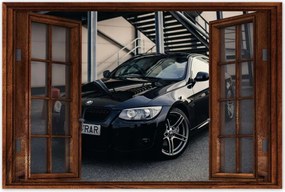 Poszterek 90x60 Fekete Bmw Auto