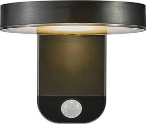 NORDLUX 2118141003 RICA Fali Lámpa Mozgásérzékelővel Fekete LED IP44