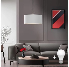 Eglo Eglo - LED Csillár zsinóron TUNJA 1xE27/60W/230V fehér EG32515I